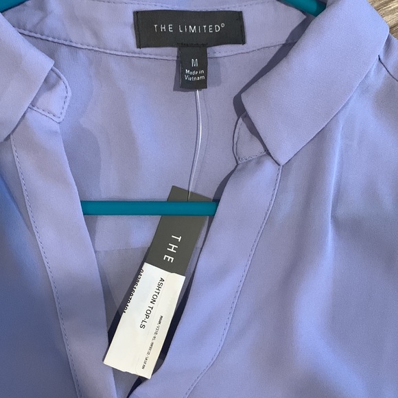 THE LIMITED Medium Ashton Blouse Lavender - Picture 2 of 3